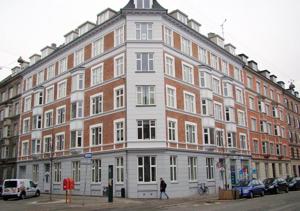 Facaderenovering med Silikoneharz Facademaling