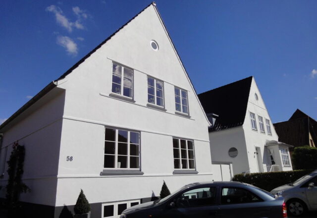 Renovering og maling af facade – Villa