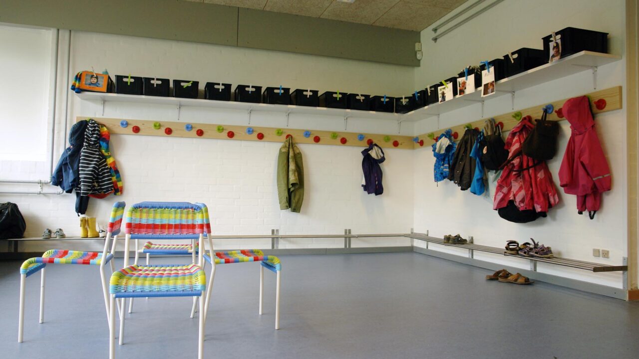 DSC06596 - Rockidan Allergivenlig vægmaling hos Børnehuset Evigglad
