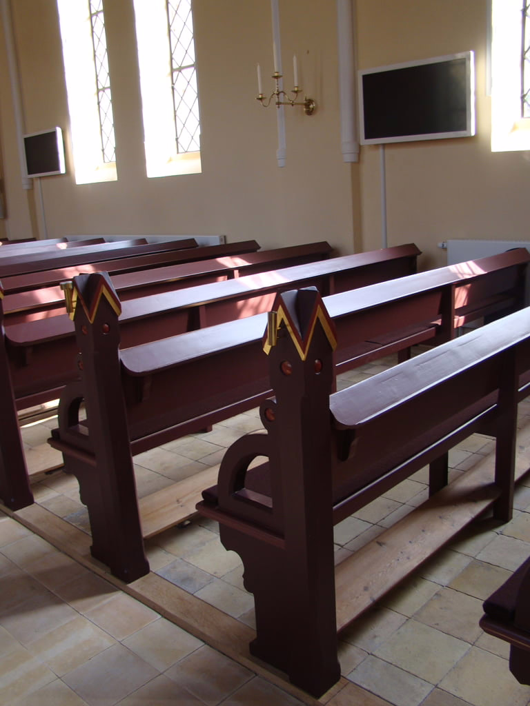 DSC04217 Moderne træmaling gør det nemmere at renovere kirker