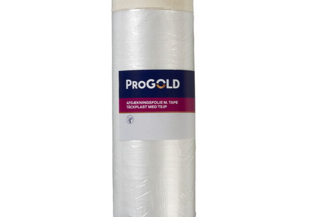 ProGOLD Afdækningsfolie Med tape 180 cm
