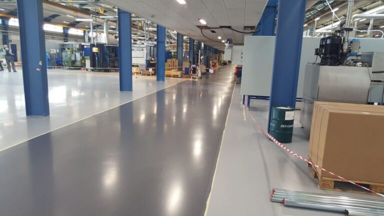 Fabriksgulv Linak