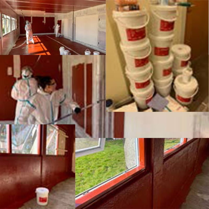 PCB-forsegling i administrationsbygning