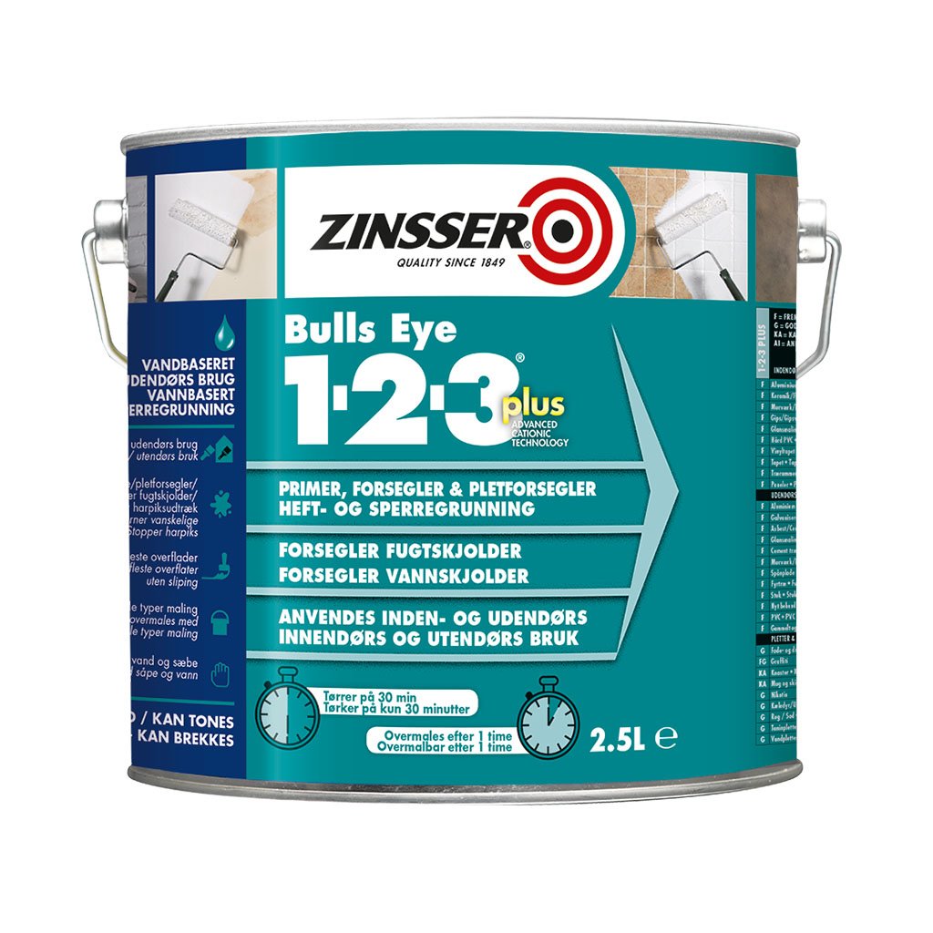 ZINSSER® BULLS EYE 1-2-3 PLUS