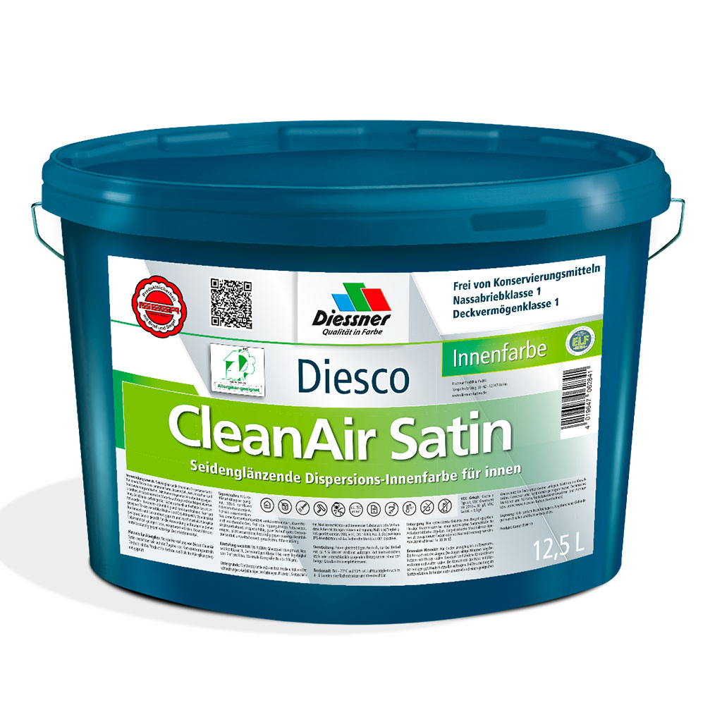 CleanAir Satin 10 - Allergivenlig maling