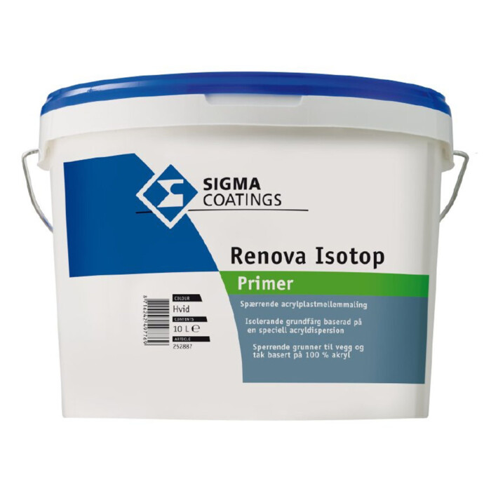 Spærrende grunder Sigma Renova Isotop Primer